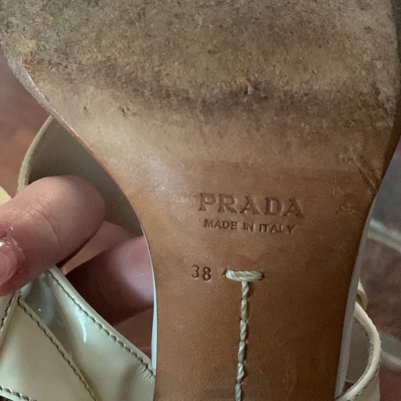Prada Vernice sandals size 8 / 38 - Picture 10 of 13